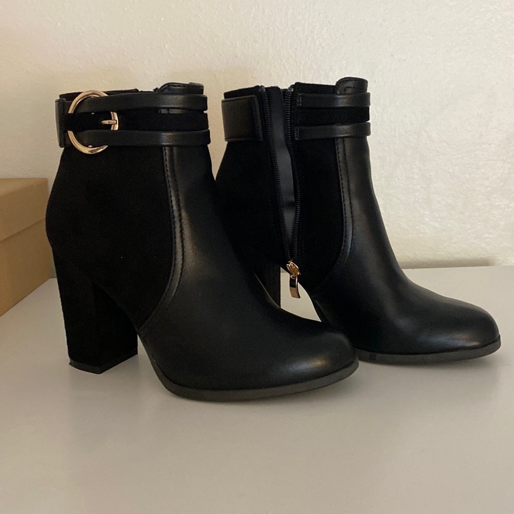 Black Heeled Boots